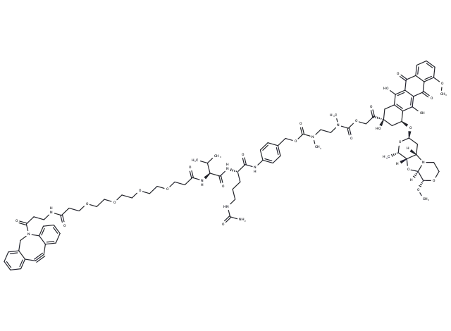 DBCO-PEG4-VC-PAB-DMEA-PNU-159682