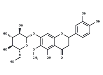 5,7,3',4'-Tetrahydroxy-6-methoxyflavanone-7-glucoside