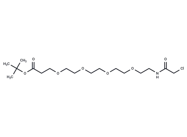 Chloroacetamido-PEG4-C2-Boc