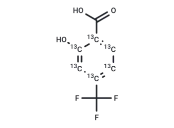 4-Trifluoromethylsalicylic acid-13C6