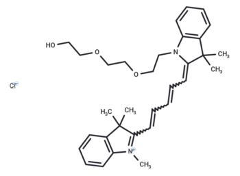 N-Methyl-N'-(hydroxy-PEG2)-Cy5