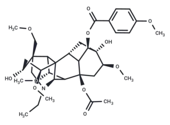 Yunaconitine (Vilmorrianine B and other names)