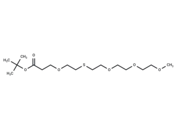 m-PEG3-S-PEG1-C2-Boc