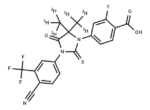 Enzalutamide carboxylic acid D6