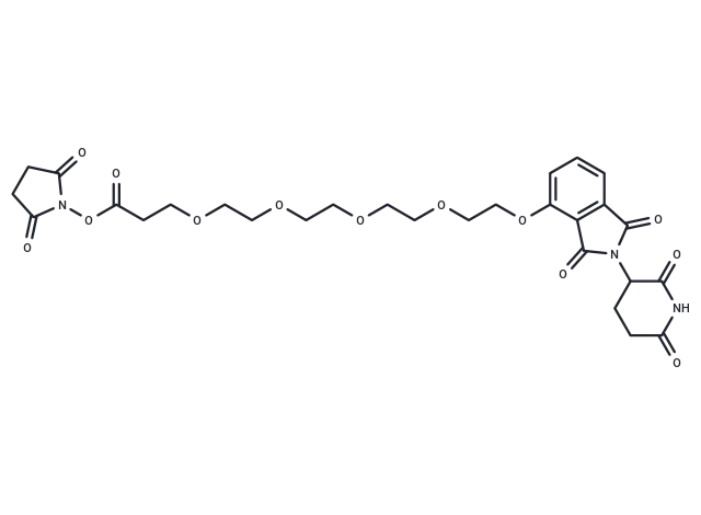 Thalidomide-O-PEG4-NHS ester