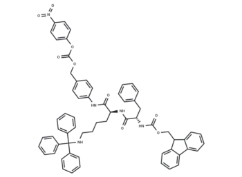 Fmoc-Phe-Lys(Trt)-PAB-PNP