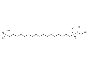Diethoxy-phosphorylethyl-PEG5-ethylphosphonic acid