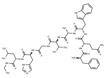 (D-Phe6,Leu-NHEt13,des-Met14)-Bombesin (6-14)