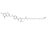 Folate-PEG3-alkyne 1 Folate-PEG3-alkyne