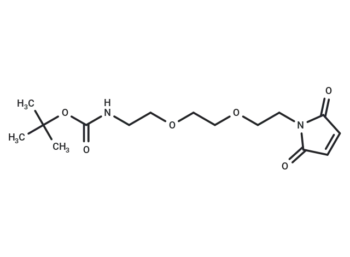 Mal-PEG2-NH-Boc