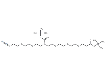 N-(Azido-PEG2)-N-Boc-PEG3-Boc