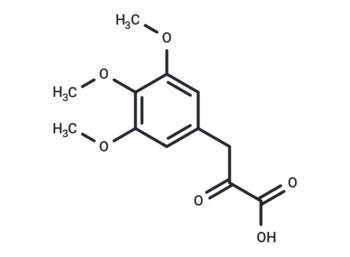 2-oxo-3-(3,4,5-trimethoxyphenyl)propanoic acid