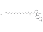 Thalidomide 4'-oxyacetamide-alkylC1-PEG3-alkylC3-amine 1 Thalidomide 4′-oxyacetamide-alkylC1-PEG3-alkylC3-amine