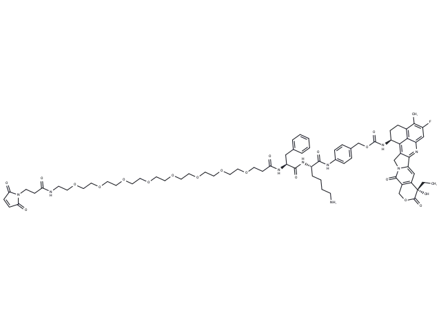 Mal-PEG8-Phe-Lys-PAB-Exatecan