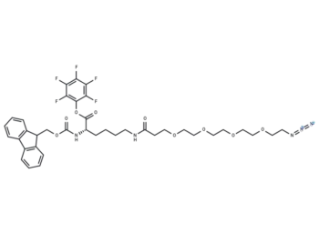 N-Fmoc-N'-(azido-PEG4)-L-Lysine-PFP ester