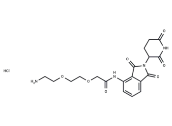 Pomalidomide-PEG2-NH2 hydrochloride