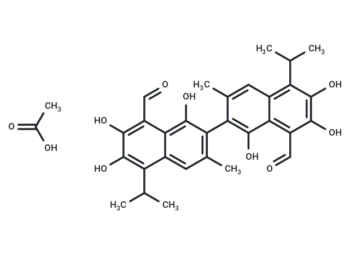 Gossypol (acetic acid)