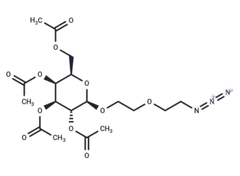 β-D-tetraacetylgalactopyranoside-PEG1-N3