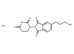 Thalidomide-4-C3-NH2 hydrochloride