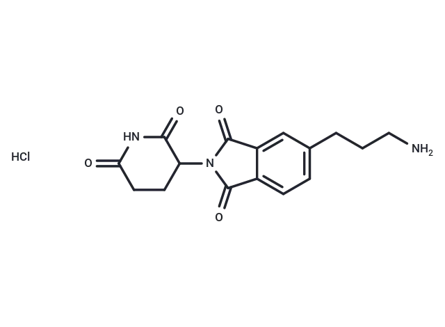 Thalidomide-4-C3-NH2 hydrochloride