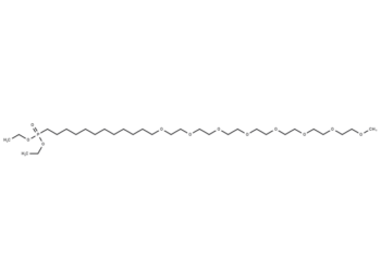 m-PEG8-(CH2)12-phosphonic acid ethyl ester