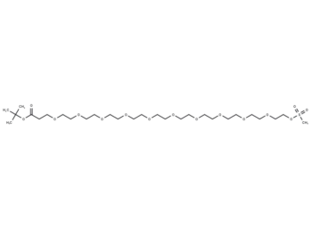 Ms-PEG10-t-butyl ester