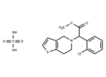 (±) Clopidogrel hydrogen sulfate