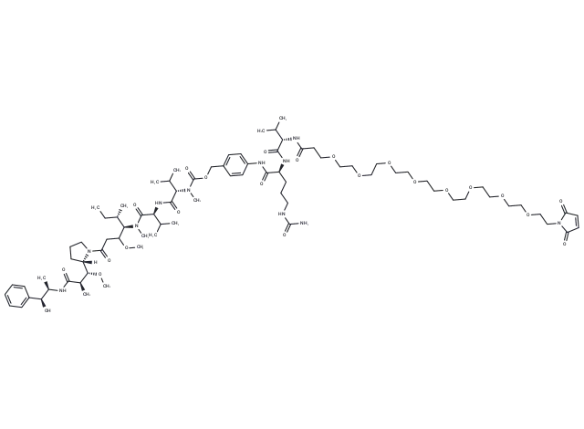 Mal-PEG8-Val-Cit-PAB-MMAE