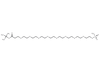 Ms-PEG8-Boc