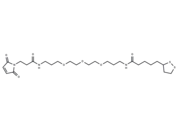 Lipoamide-PEG3-Mal