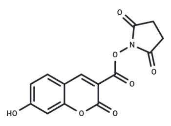 N-Succinimidyl 7-hydroxycoumarin-3-carboxylate