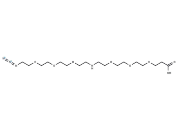 N-(Azido-PEG3)-NH-PEG3-acid