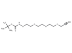 t-Boc-aminooxy-PEG3-propargyl 1 t-Boc-aminooxy-PEG3-propargyl