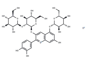 Cyanidin 3-sophoroside-5-glucoside