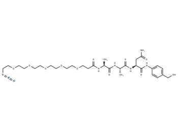 Azido-PEG5-Ala-Ala-Asn-PAB