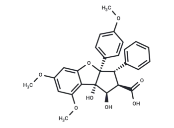 Rocagloic acid