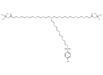 N-(Tos-PEG4)-N-bis(PEG4-Boc)
