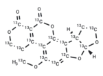 Aflatoxin G2-13C17