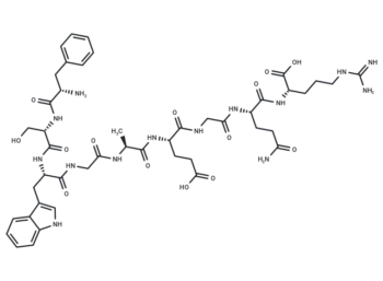Experimental allergic encephalitogenic peptide (human)