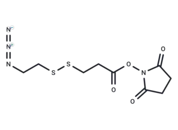 Azidoethyl-SS-propionic NHS ester