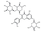 Quercetin 3-O-Glc-(1→2)-Rha-7-O-Rha