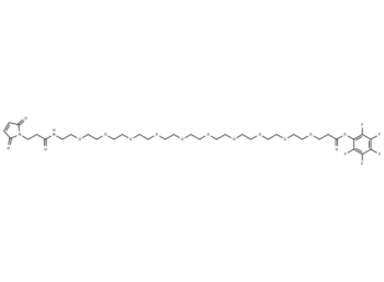 Mal-NH-PEG10-CH2CH2COOPFP ester