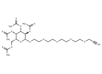 Propargyl-PEG4-tetra-Ac-beta-D-galactose