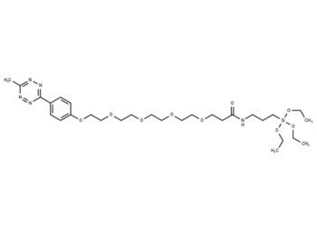 Methyltetrazine-PEG5-triethoxysilane