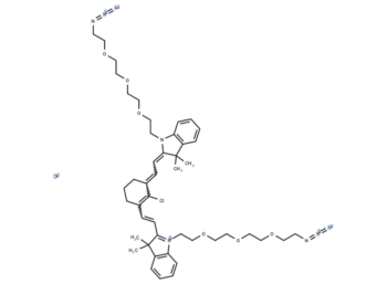 N,N'-bis-(azide-PEG3)-chlorocyclohexenyl Cy7