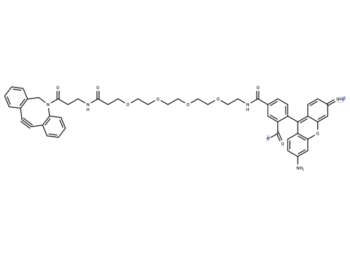 Carboxyrhodamine 110-PEG4-DBCO