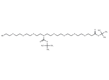 N-(Hydroxy-PEG3)-N-Boc-PEG4-Boc