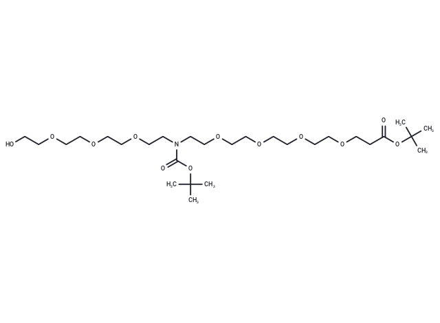 N-(Hydroxy-PEG3)-N-Boc-PEG4-Boc