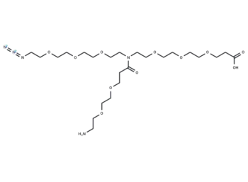 N-(Azido-PEG3)-N-(PEG2-amine)-PEG3-acid