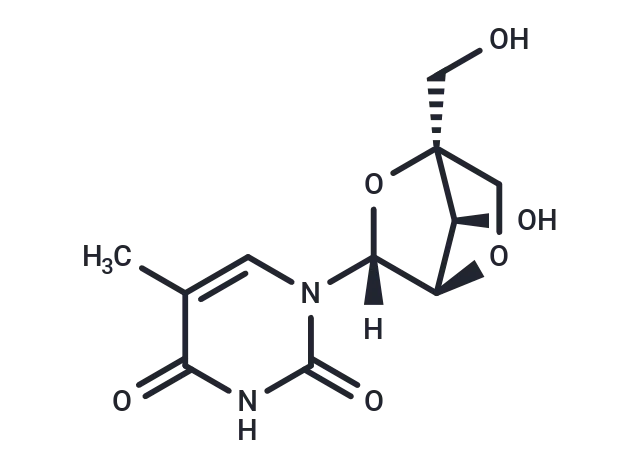 1-(2'-O-4-C-Methylene-beta-D-ribofuranosyl)thymine